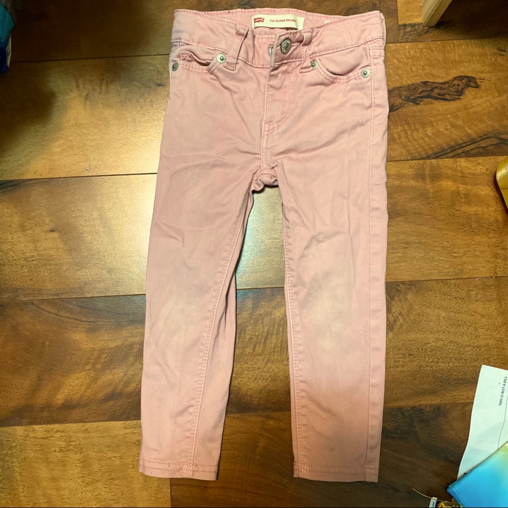 Little girls Premium Pink Levi’s